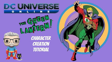 DCUO Character Creation Green Lantern Alan Scott