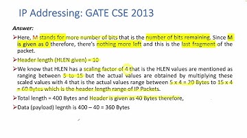 Computer Networks - IP Addressing - Gate Exam 2013 Question Explanation (Hindi)