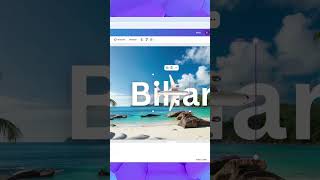 Travel Intro Animation using Text Reveal Effect in Canva within 5 mins | Canva Easy Tutorial |
