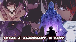 ARCHITECT 's TEST LEVEL 5 WATER AND LIGHT FULl CLEAR SOLO LEVELING ARISE