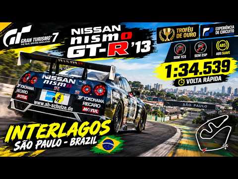 GRAN TURISMO 7 🏆OURO em INTERLAGOS | Logitech G29!