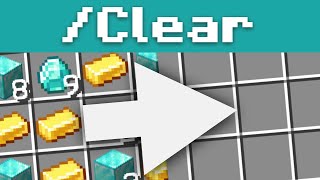How to use clear command in Minecraft