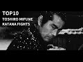 TOP 10 TOSHIRO MIFUNE SWORD FIGHTS WITH REVIEWS / JAPANESE MOVIES