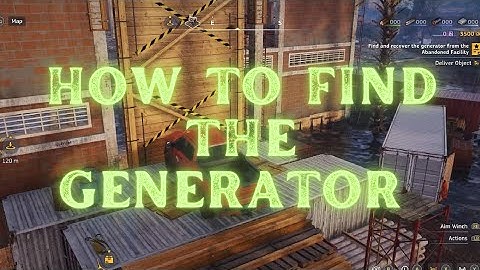 Roadcraft How & Where To Find & Get The Generator, Location & Use The Generator In Roadcraft