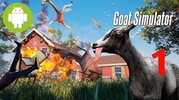 Goat simulator Gameplay walkthrough Part:1