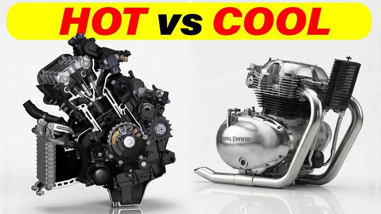 Liquid Cooled vs Air Cooled Motorcycle Engines (PROS & CONS) - YouTube