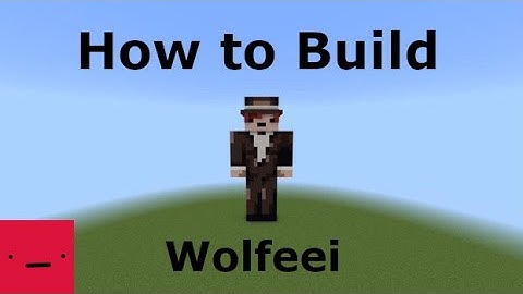 |How to Build Wolfeei (v.2)| Minecraft Skin Tutorials