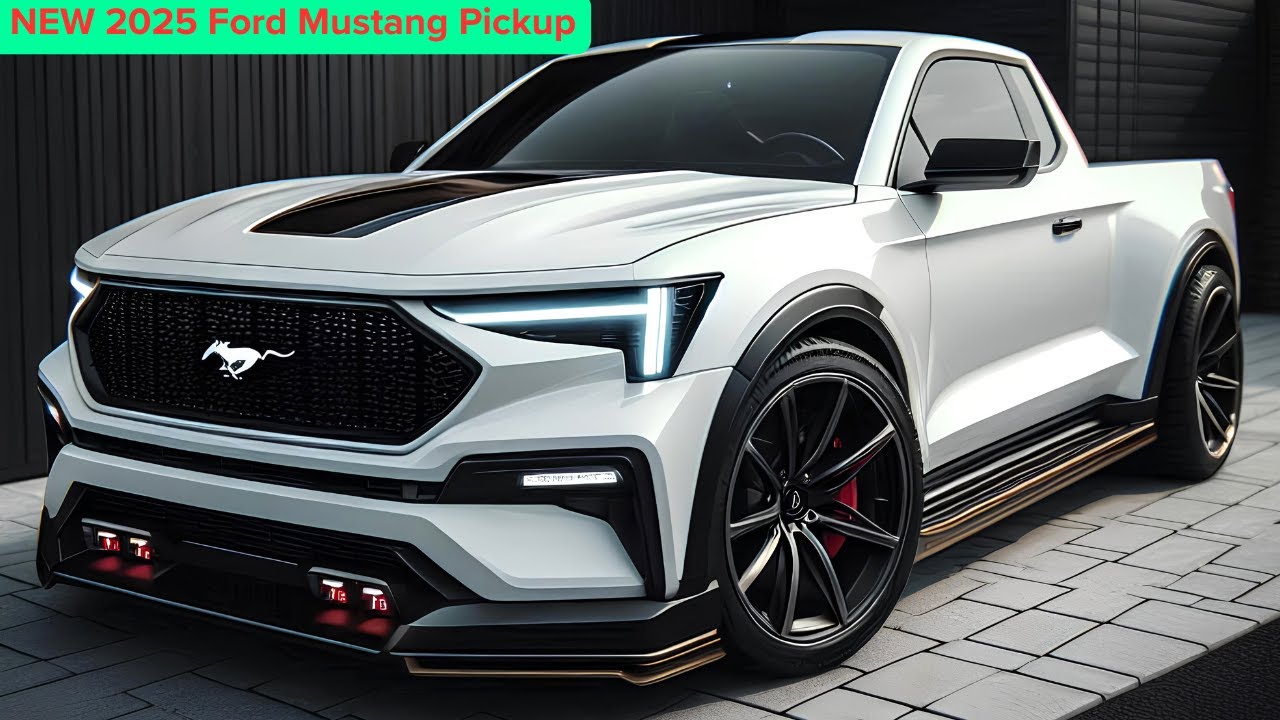 2025 Ford Mustang Pickup - The Wildest Truck You Never Saw Coming