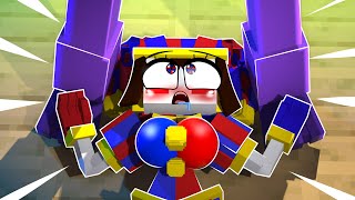 Locked on House of Horror With POMNI and JAX?! Minecraft - Digital Circus Animation