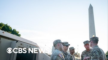 National Guard troops arrive in D.C. amid Trump
