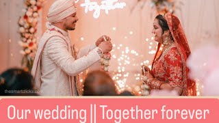 OUR WEDDING || BEHIND THE SCENES || ROHINI WEDS SARTHAK || ROHINI DILAIK