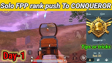 Day-1 😤 Solo Fpp rank push to conqueror SamsungA3,A5,A6,A7,J2,J5,J7,S5,S6,S7,S9,A10,A20,A30,A50, A70