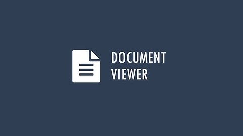 Introducing — Document Viewer Tools