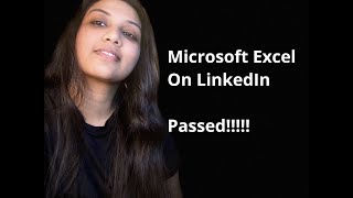 LinkedIn's MS Excel Skill Assessment Test (Complete test video)