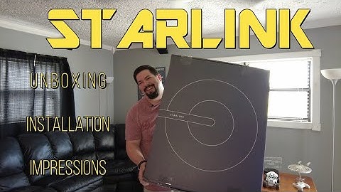 Starlink unboxing installation & review after 1 month