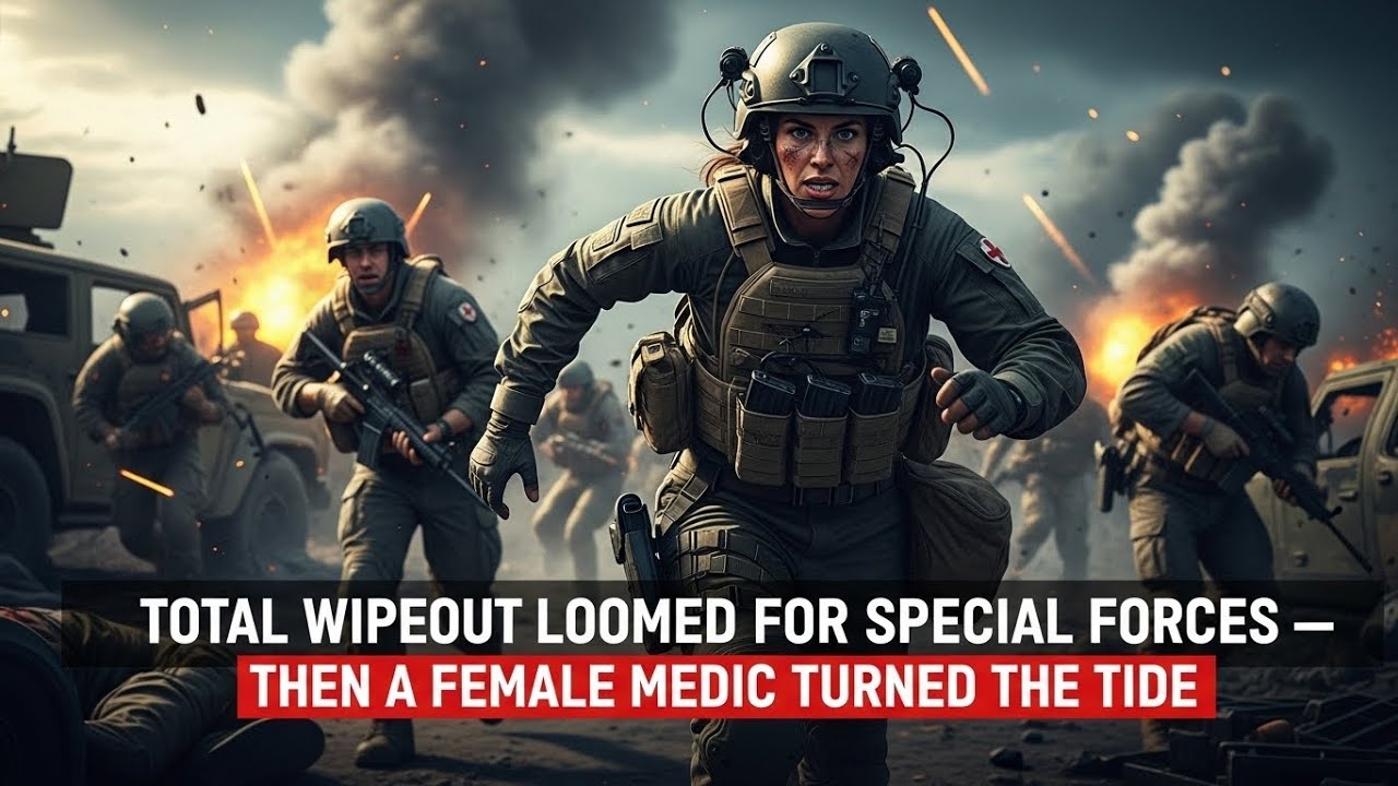 Total Wipeout Loomed for Special Forces — Then a Female Medic Turned the Tide | Emotional Stories