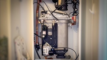 How to service an Ideal logic HE15 gas boiler