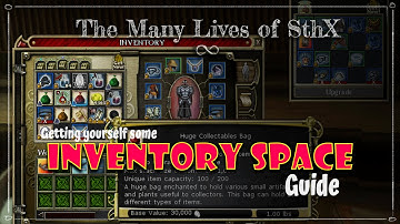 DDO: The Many Lives of SthX - How to get more Inventory space