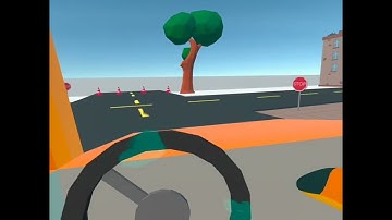 VR Open World Arcade Racing Game Prototype for Meta Quest