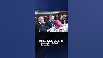 Netanyahu Meets US UN Envoy
