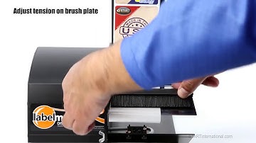 LD6050 High Speed Electric Label Dispenser, Barcode Dispenser