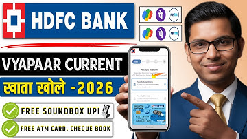 Hdfc bank Vyapar Current Account Opening Online 2025 | Zero Balance Business Account Opening Online