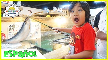 La primera vez que Ryan pesca un pez para cenar con Ryan