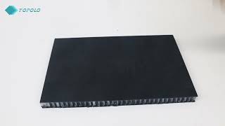 Black Anti skid Honeycomb Panels