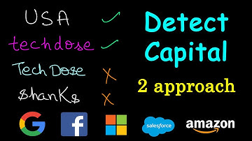 Detect capital | Leetcode #520