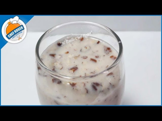 AGUA DE NUEZ TIPO LA MICHOACANA, Agua para negocio o consumo | Chef Roger | Chef Roger Oficial