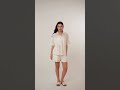 Experience effortless luxury with this airy ivory shirt! #fashionstyle #handloom #fashion #jamdani