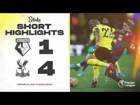 Watford Crystal Palace Goals And Highlights