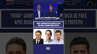 'Runaway': Garotinho criticizes Paes' absence after debate; Marinho mocks mayor