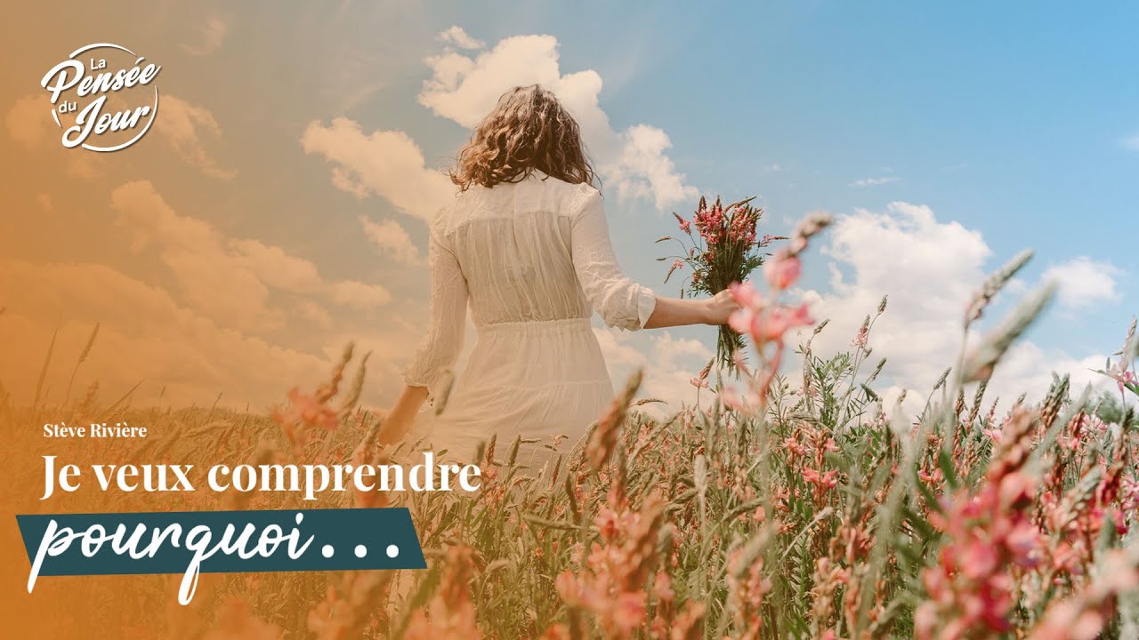 Je veux comprendre pourquoi... - La Pensée du Jour - SELAH