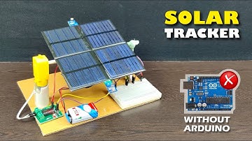 How To Make Solar Tracker Without Arduino Uno System | Solar Tracker| Science Project| solar Tracker