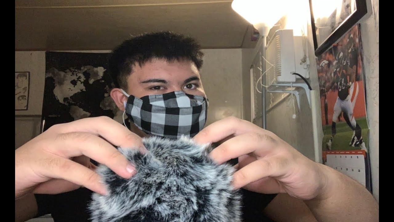 ASMR Fluffy Mic Scratching Brain & Scalp Massage (No Talking) - YouTube
