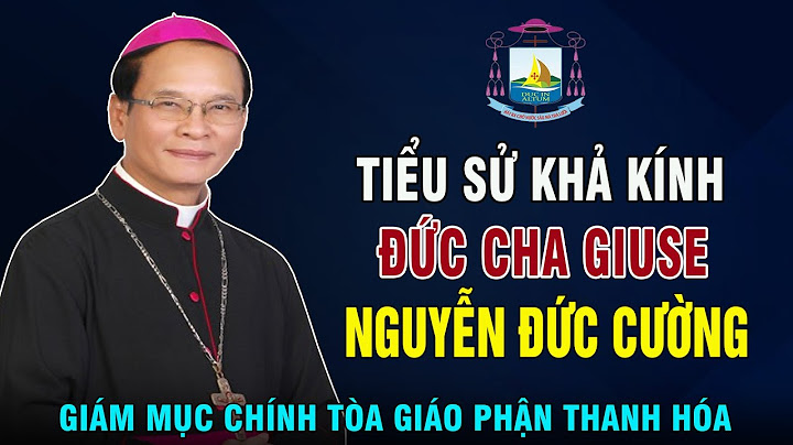 Giáo phận thanh hóa truyền chức đức cha cường năm 2024