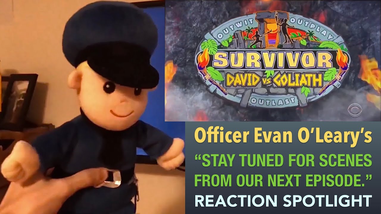 Officer Evan O’Leary Watches The “Stay Tuned for Scenes from Our Next