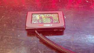 CODE 3 M5 Red Message Board