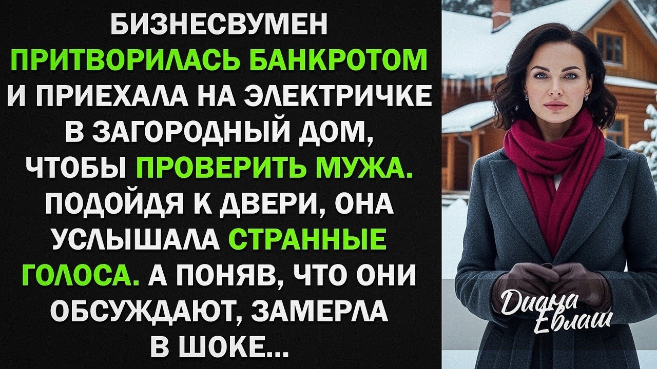 Бизнесвумен, притворившись банкротом, приехала на дачу, чтобы проверить мужа