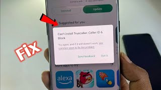 How to Fix can't install truecaller caller id & block Play store nahi chal raha hai screenshot 1