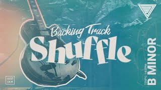 Video thumbnail of "Bm Blues Shuffle Backing Track (160 BPM) | Just Jam Shuffle 'n' Swing"