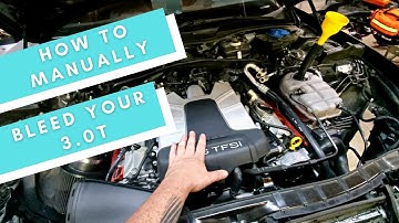 How to Bleed your 3.0T Coolant System