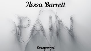 Nessa Barrett - Pain (LYRIC VIDEO)