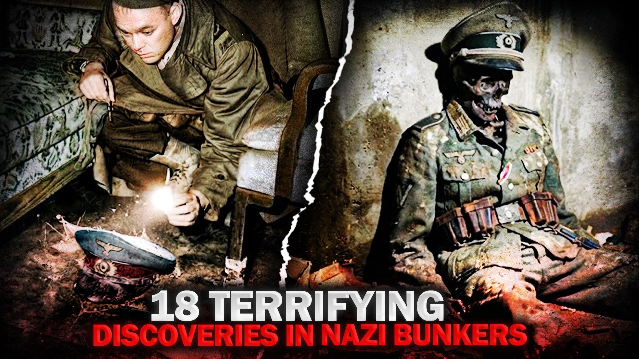 18 TERRIFYING Things Found Inside NAZI Bunkers After 1945