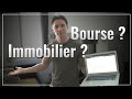 Investir dans l'immobilier ou en bourse