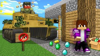 ПОЧЕМУ ВОЕННЫЙ ВЫГНАЛ МЕНЯ ИЗ ДЕРЕВНИ В МАЙНКРАФТ 100% троллинг ловушка minecraft