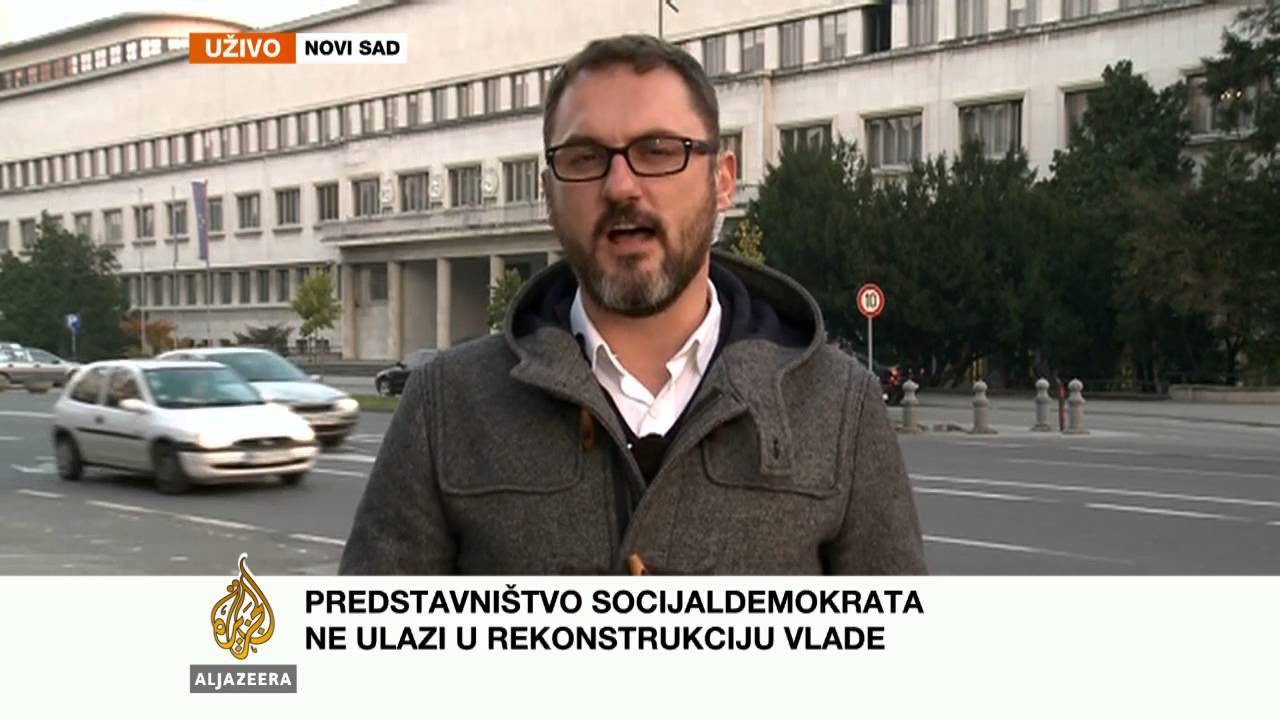 سوبوتيتش في جلسة جمعية فويفودينا