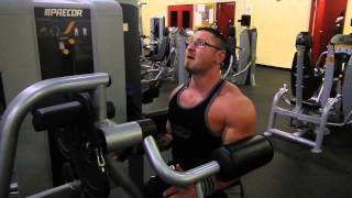 15 + 15 + 15 = 45's on lateral raise machine