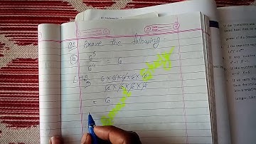 Cg Board Class 7 Maths, Chapter-6 Exponents solution, Cg Board class 7 Maths  Ex. 6.2 Solution